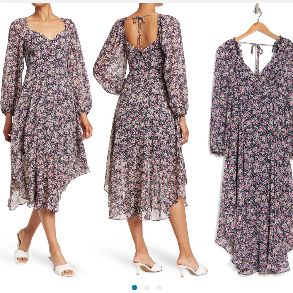 ASTR The Label - ASTR Sweetheart Neck Dress